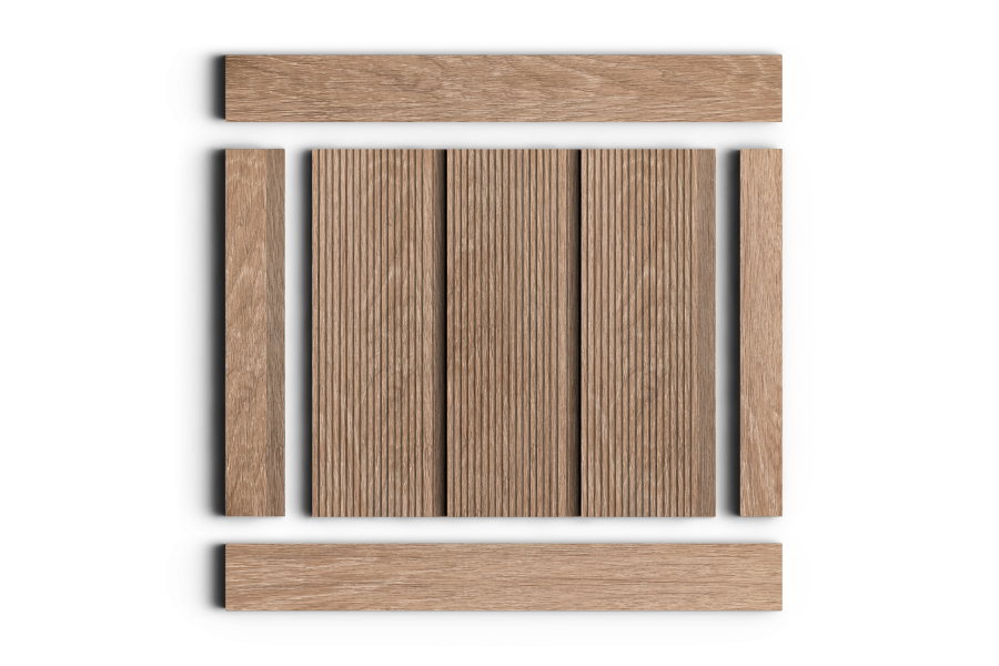 Декоративная панель Hiwood (Хайвуд) LV127L BR416 купить в интернет-магазине Lepninashop