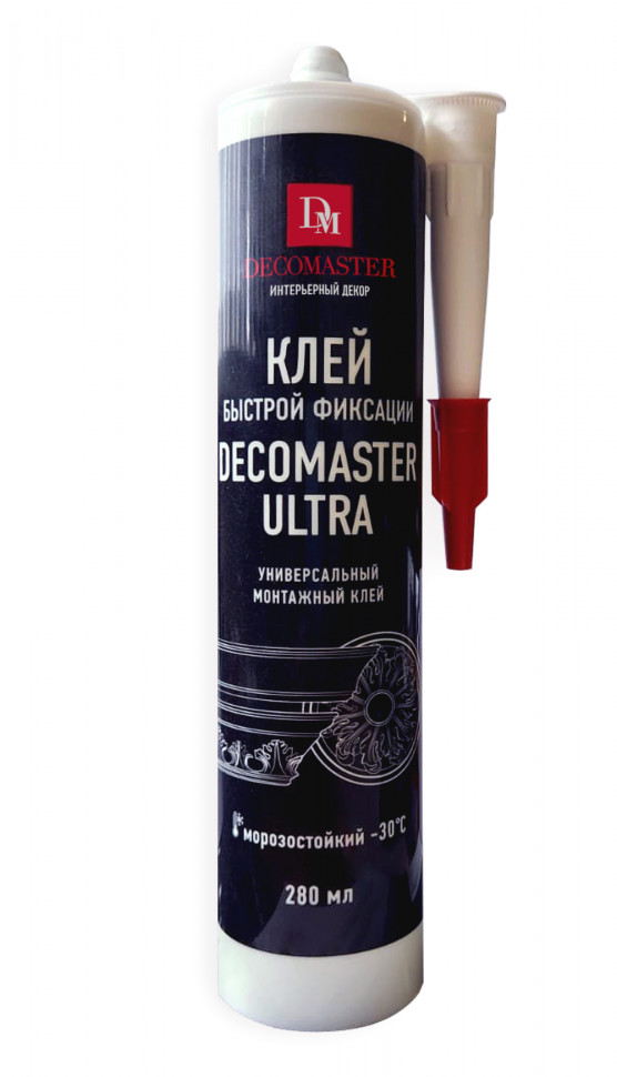 Клей-шпатлёвка Decomaster Ultra 280мл Декомастер Клей DM Ultra 280 купить в интернет-магазине Lepninashop
