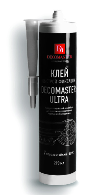 Клей-шпатлёвка Decomaster Ultra 290мл Декомастер Клей DM Ultra 290 купить в интернет-магазине Lepninashop