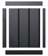 Декоративная панель Hiwood (Хайвуд) LV127W GR15K купить в интернет-магазине Lepninashop