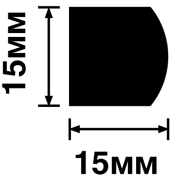 Молдинг Hiwood D15V2 купить в интернет-магазине Lepninashop
