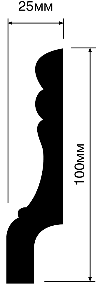 Плинтус Hiwood W009R купить в интернет-магазине Lepninashop