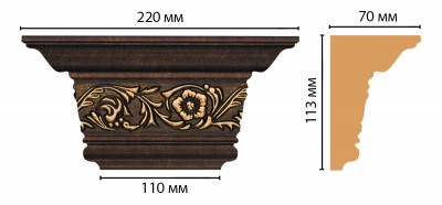 Капитель Декомастер D203-56