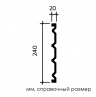 Панель декоративная 6.59.806 (2 метра) Европласт купить в интернет-магазине Lepninashop