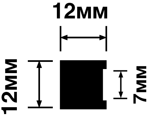 Молдинг Hiwood (Хайвуд) MD12V1 купить в интернет-магазине Lepninashop