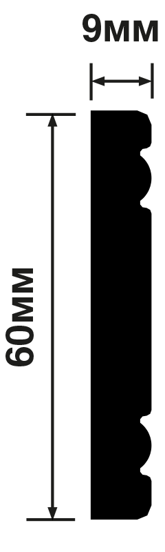 Молдинг Hiwood W1060 купить в интернет-магазине Lepninashop
