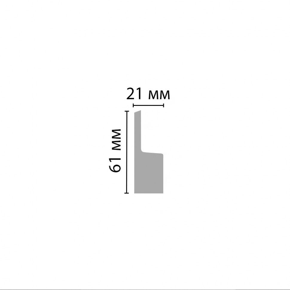Молдинг Декомастер D305-1629G ДМ купить в интернет-магазине Lepninashop