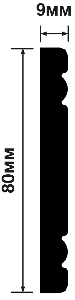 Молдинг Hiwood (Хайвуд) W1080 купить в интернет-магазине Lepninashop
