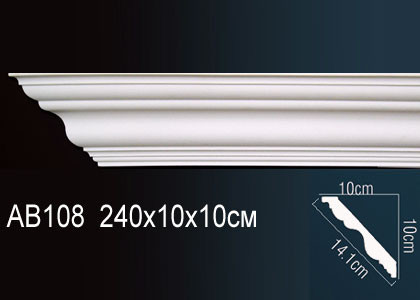 Карниз AB108 купить в интернет-магазине Lepninashop
