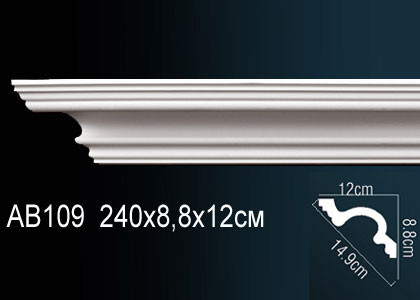 Карниз AB109 купить в интернет-магазине Lepninashop