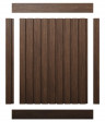 Декоративная панель Hiwood (Хайвуд) LV124 BR396 купить в интернет-магазине Lepninashop