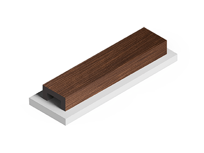 Декоративная рейка Hiwood LB40 BR396 купить в интернет-магазине Lepninashop