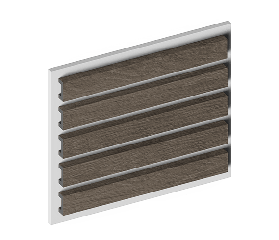 Декоративная рейка Hiwood LB40 BR490 купить в интернет-магазине Lepninashop