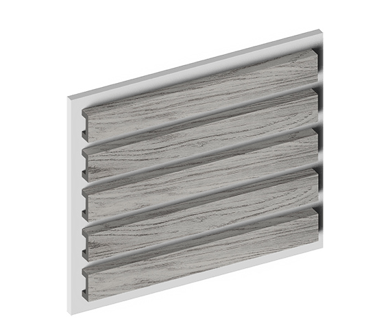 Декоративная рейка Hiwood LB40 GR24 купить в интернет-магазине Lepninashop
