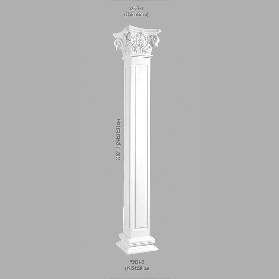 Капитель Декомастер 92831-1 купить в интернет-магазине Lepninashop