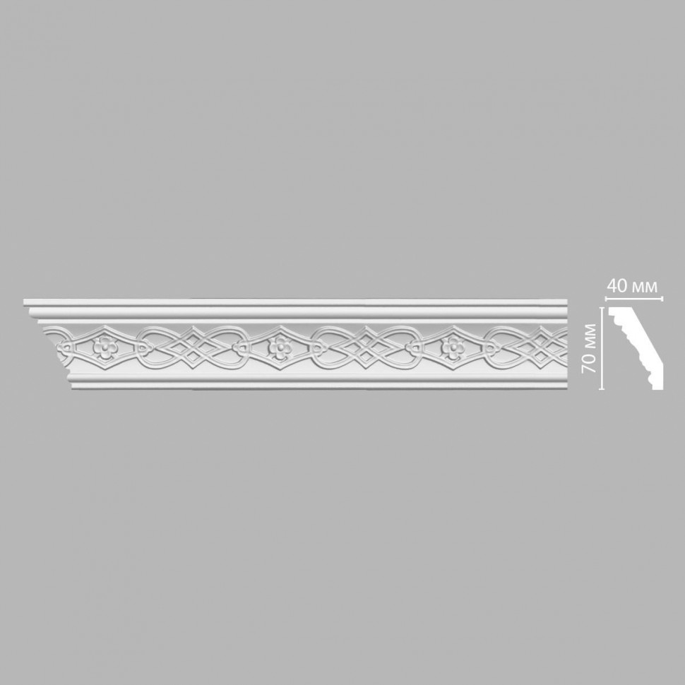 Карниз с рисунком Декомастер 95619 купить в интернет-магазине Lepninashop