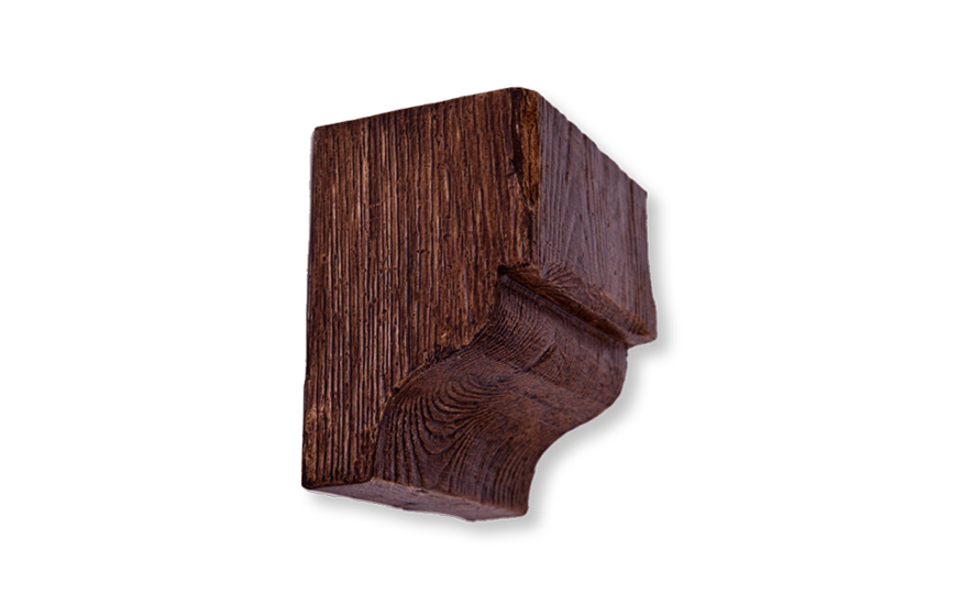 Консоль для балок Юникс КМ22 дуб купить в интернет-магазине Lepninashop